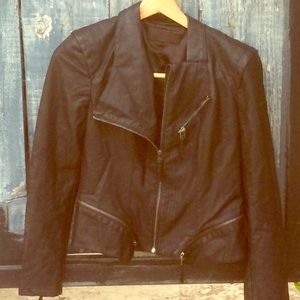 BLANK NYC SIZE SMALL ZIPPER JACKET